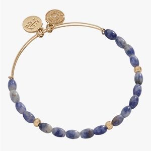 Alex and Ani Sodalite Beaded Bracelet
